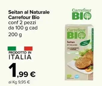 Carrefour Carrefour Bio - Seitan Al Naturale offerta