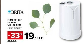 Carrefour Brita Filtro Hf Per Sistema On Tap offerta