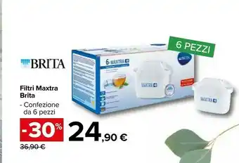 Carrefour Brita Filtri Maxtra offerta