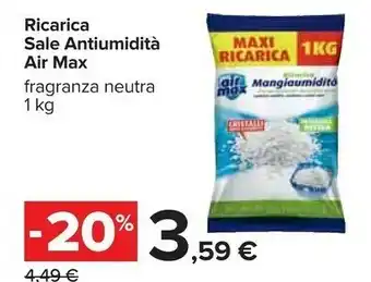 Airmax Ricarica Sale Antiumidità