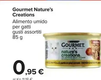 Carrefour Gourmet Purina Nature Creations offerta