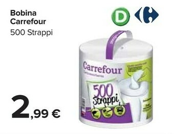 Carrefour Carrefour Bobina 500 Strappi offerta