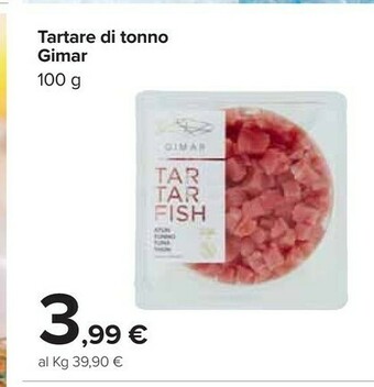 Carrefour Gimar Tartare Di Tonno offerta