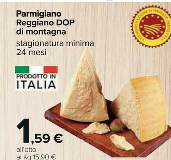 Carrefour Parmigiano Reggiano Dop Di Montagna offerta