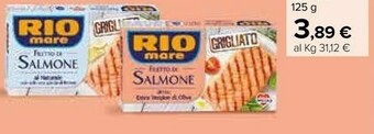Carrefour Rio Mare Filetti Di Salmone Grigliati offerta