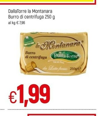 Famila La montanara Burro offerta