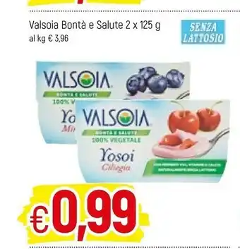 Famila Valsoia Yogurt offerta