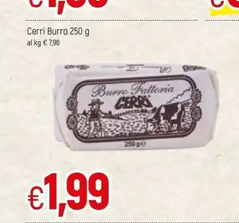 Famila Cerri Burro offerta