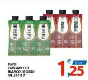 Vivo Supermercati Tavernello Vino offerta