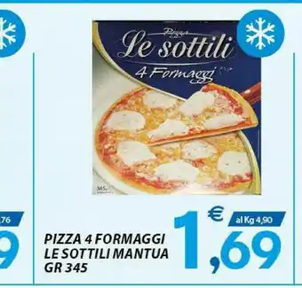 Vivo Supermercati Mantua Pizza 4 Formaggi 345 G offerta