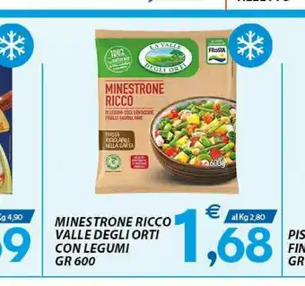 Vivo Supermercati La Valle degli Orti Minestrone Ricco Con Legumi 600 G offerta