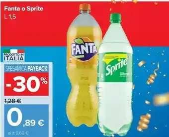 Carrefour Market Coca Cola Fanta O Sprite offerta