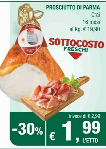 Crai Crai Prosciutto Di Parma offerta