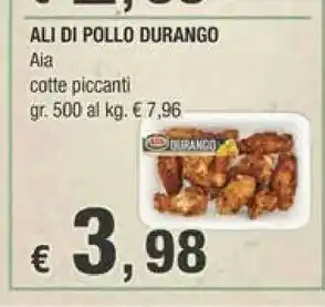 Crai Aia Ali Di Pollo Durango offerta