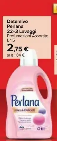 Carrefour Market Perlana Detersivo offerta