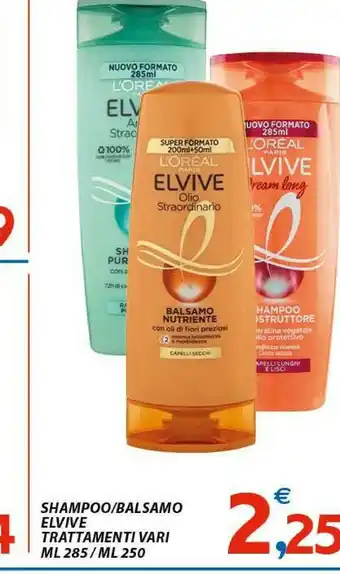Vivo Supermercati L'Oreal Shampoo offerta