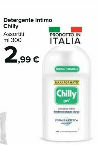 Carrefour Market Chilly Detergente Intimo offerta