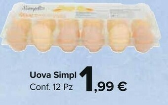 Carrefour Market Uova Simpl offerta