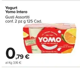 Carrefour Market Yomo Yogurt Intero offerta