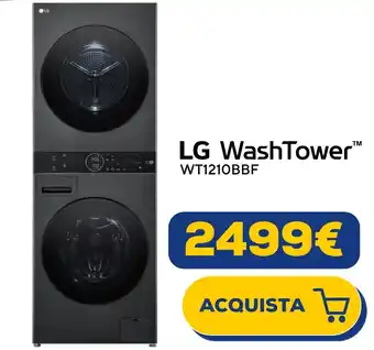 Euronics LG WashTower WT1210BBF offerta