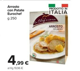 Carrefour Market Eurochef Arrosto Con Patate offerta