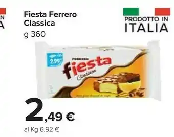 Carrefour Market Ferrero Fiesta Classica 360 G offerta