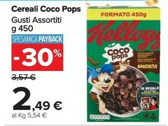 Carrefour Market Kellogg's - Coco Pops 450 G(ml) offerta