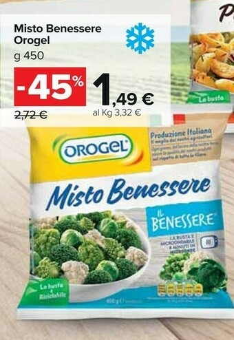 Carrefour Market Orogel Misto Benessere Il Benessere offerta