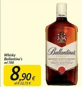 Carrefour Market Ballantines Blended Scotch Whisky 700 G(ml) offerta