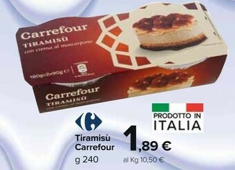 Carrefour Market Carrefour Tiramisu offerta