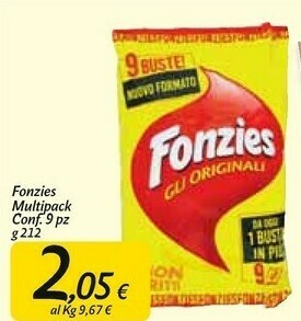 Carrefour Market Mondelez - Fonzies Gli Originali offerta