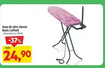 DPiù Leifheit Asse Da Stiro Classic Basic offerta