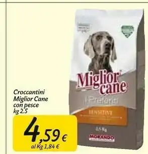 Carrefour Market Morando Miglior Cane Croccantini Con Pesce offerta