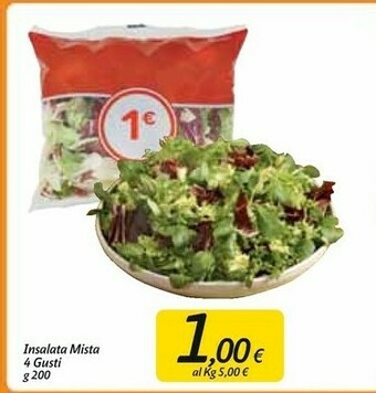 Carrefour Market Insalata Mista 4 Gusti 200 G offerta