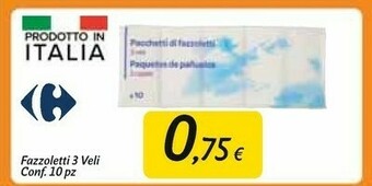 Carrefour Market Carrefour - Fazzoletti offerta