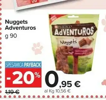 Carrefour Purina Nuggets Adventuros offerta