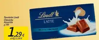 Carrefour Market Lindt Cioccolato offerta