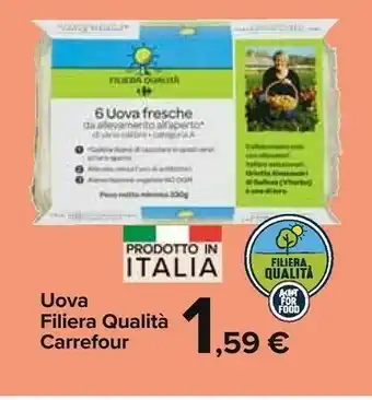 Carrefour Carrefour 6 Uova offerta