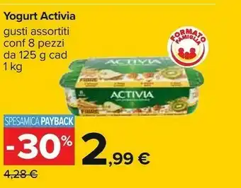 Carrefour Activia Yogurt offerta