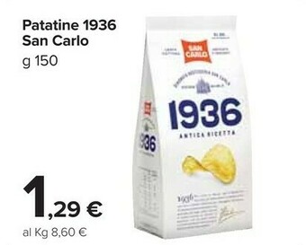 Carrefour San Carlo 1936 Antica Ricetta 150 G(ml) offerta