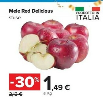 Carrefour Mele Red Delicious offerta