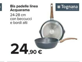 Carrefour Tognana porcellane Bis Padelle Linea Acquarama offerta