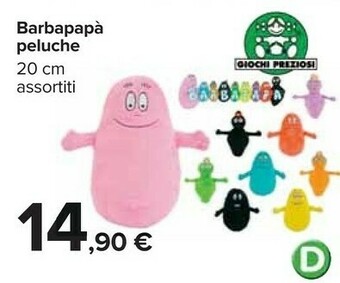 Giochi preziosi Barbapapa BAP09 Peluche