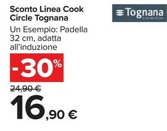 Carrefour Tognana porcellane Linea Cook Circle offerta