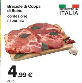 Carrefour Braciole Di Coppa Di Suino offerta