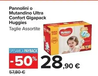 Carrefour Huggies Pannolini offerta