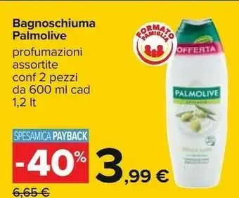 Carrefour Palmolive Bagnoschiuma offerta