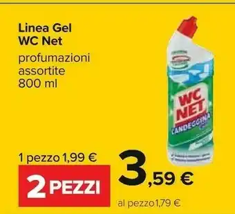 Carrefour Wc net Igiene Totale Gel offerta