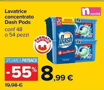 Carrefour Dash Lavatrice Concentrato offerta