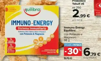 Carrefour Equilibra Immuno Energy offerta